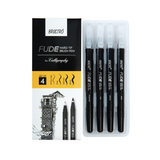 BRUSTRO, Brush Pen - Artists | Fude | Set Of 4.