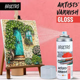 BRUSTRO, Varnish Spray - Artists | Gloss | 200 ml.