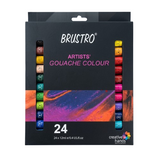 BRUSTRO, Gouache Colour - Artists | 24shads | 12 ml.