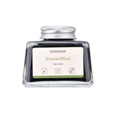 HONGDIAN, Ink Bottle - Non Carbon | GREEN OLIVE | 60 mL.