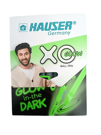 HAUSER, Gel Pen - XO Glow Blue.