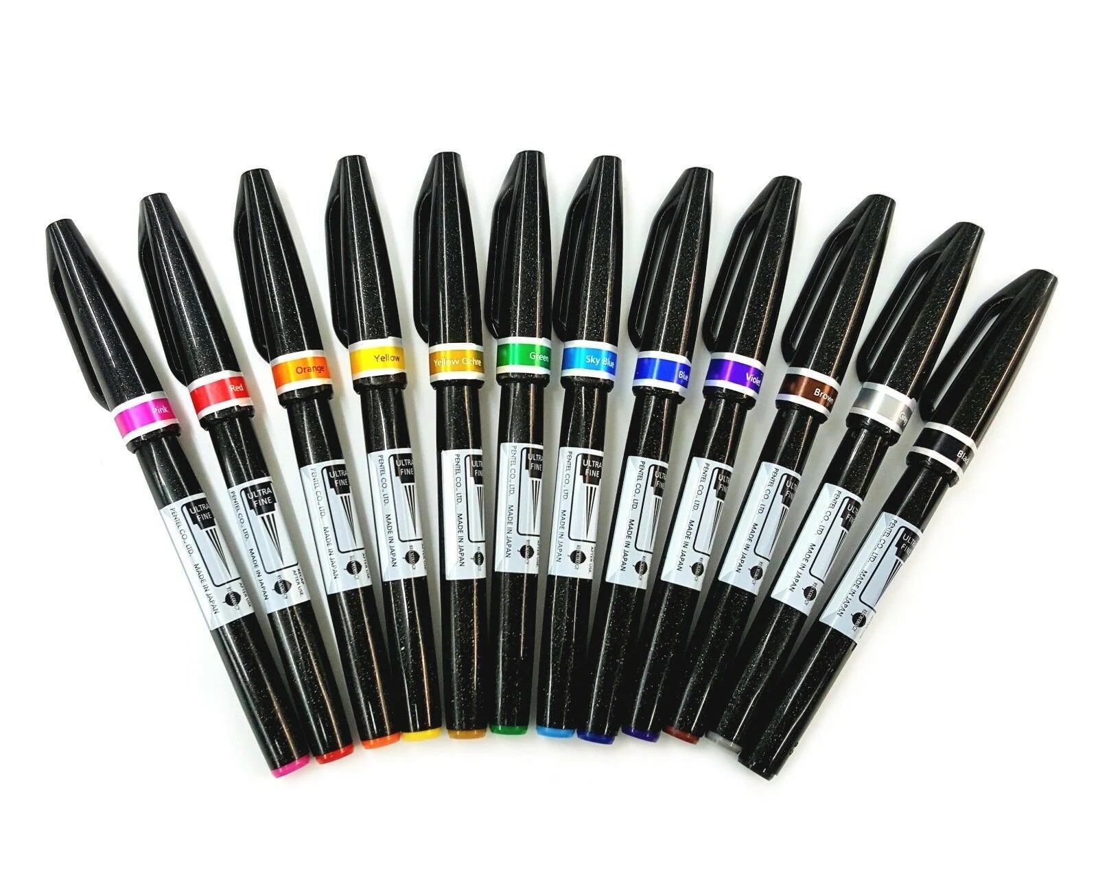 PENTEL, Brush Sign Pen - Artist | Set of 12.