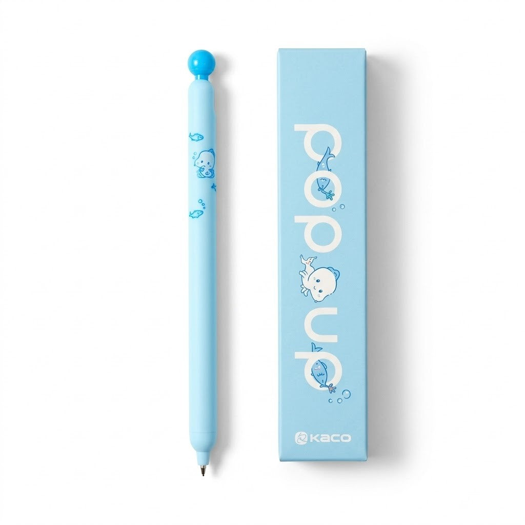 KACO, Gel Pen - Popup FUYU BABY | LIGHT BLUE | 0.5 mm.