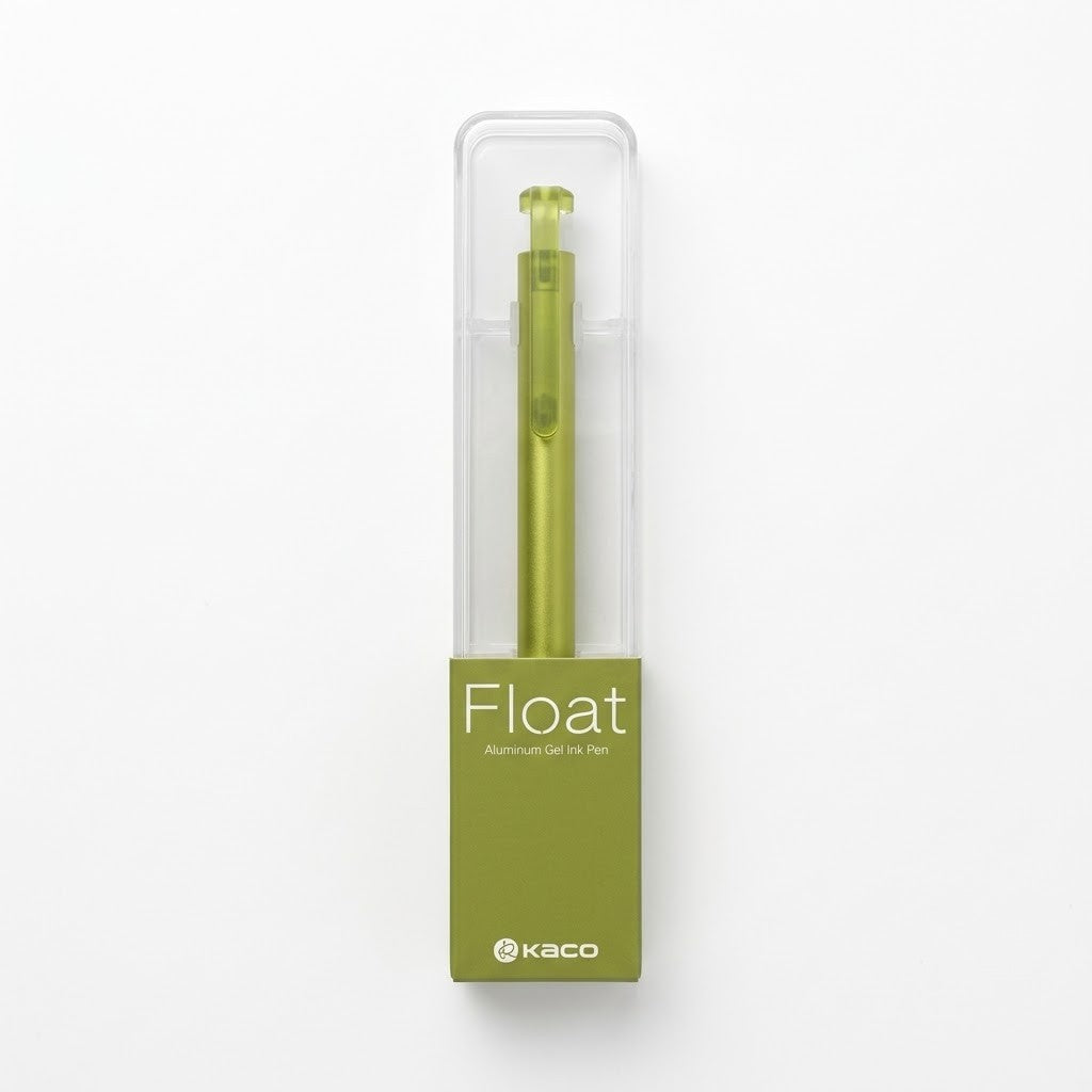 KACO, Gel Pen - FLOAT Aluminum | Black Ink | 0.5 mm.
