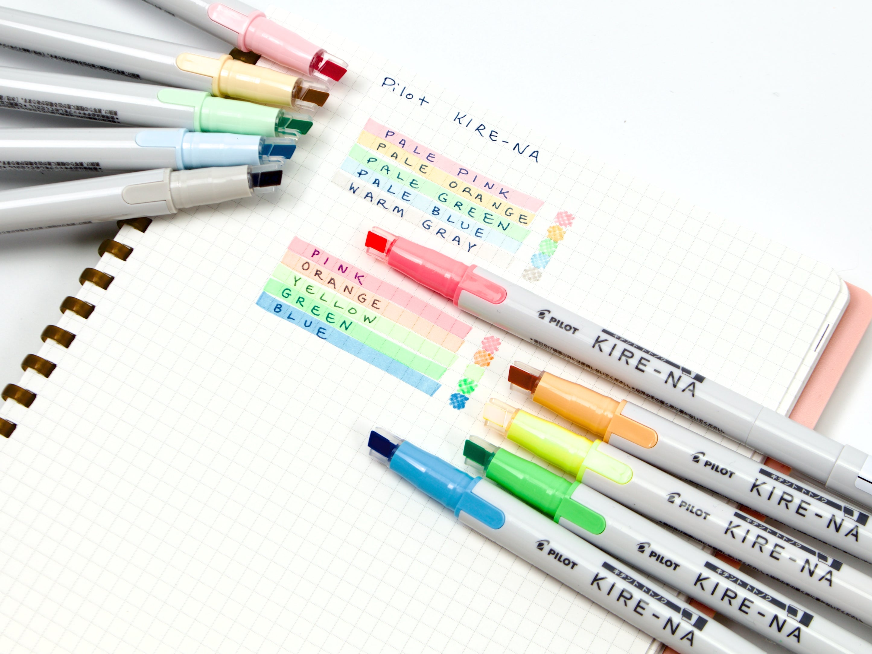 PILOT, Highlighter Pen - KIRE-NA | Set of 5.