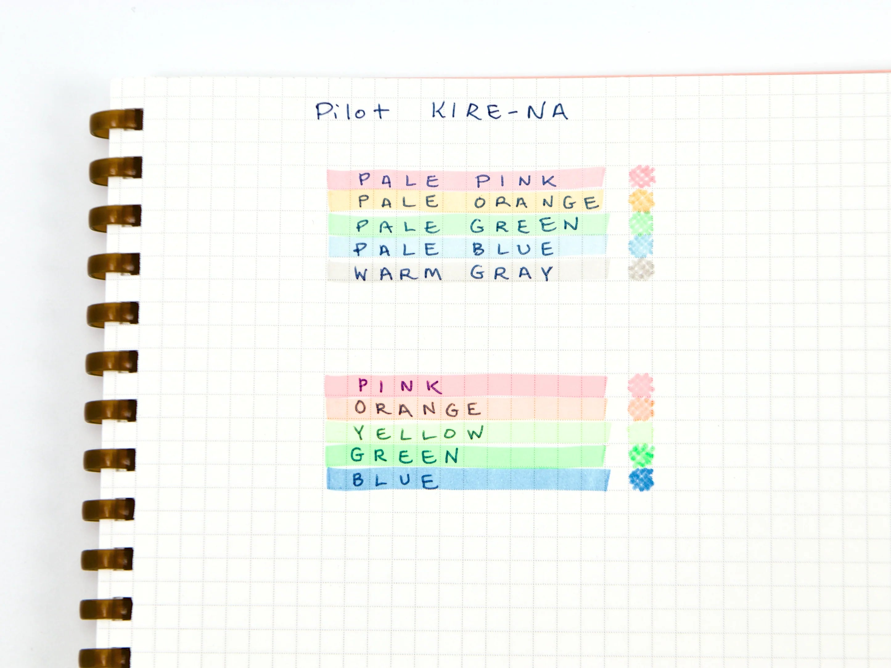 PILOT, Highlighter Pen - KIRE-NA | Set of 5.