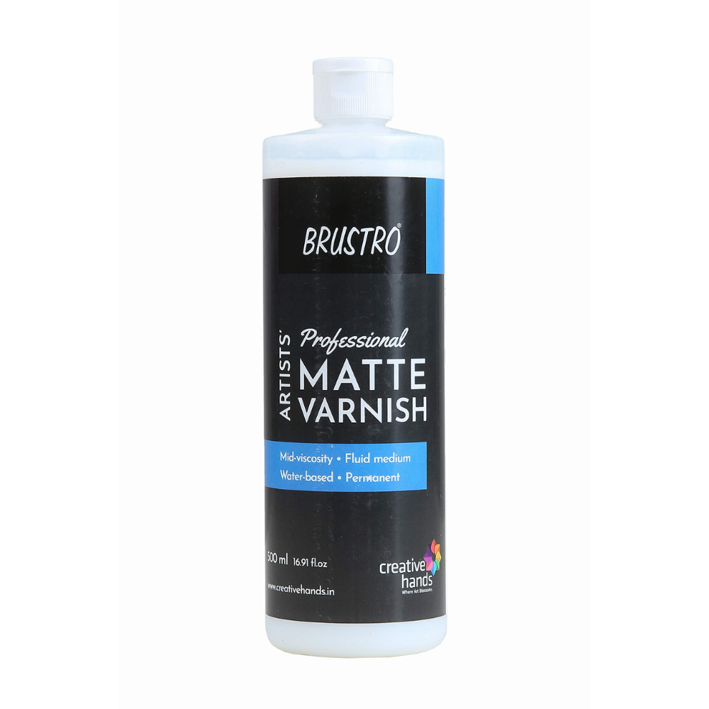 BRUSTRO, Varnish Matte, Liquid - Artists | 200 ml.