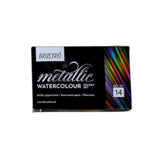 BRUSTRO, Metalic Water colour | Pocket Set | 14shades.