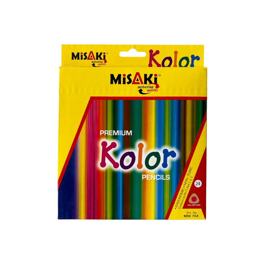 MISAKI, Colour Pencils - PREMIUM | 24 pcs.