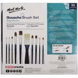 MONT MARTE, Gouache Brush Set - Signature | 11pc.