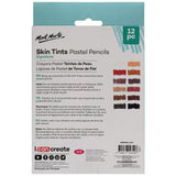 MONT MARTE, Pastel Pencils | Signature | Skin Tints | 12pc.