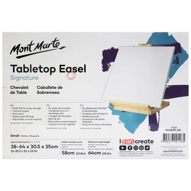 MONT MARTE, Tabletop Easel - Signature | Small.