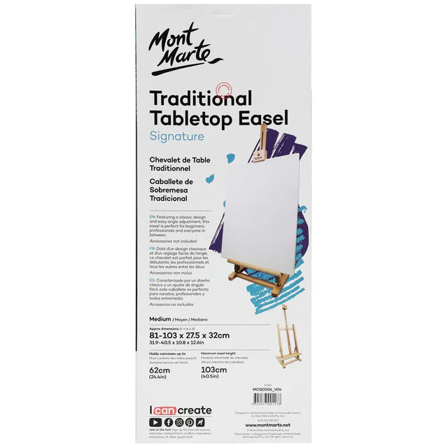 MONT MARTE, Tabletop Easel - Signature | Traditional.
