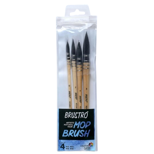 BRUSTRO, Mop Brush | Set Of 4.