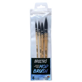 BRUSTRO, Mop Brush | Set Of 4.