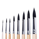 BRUSTRO, Mop Brush, Fauxsquirrelo | Set Of 8.