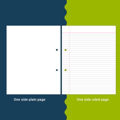 YOUVA, Journal Papers - One Side Ruled | 100 Sheets. – OXFORD stationers