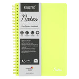 BRUSTRO, One Subject Notebook | A5 | 70 Gsm | 80 Page.