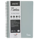 BRUSTRO, One Subject Notebook | A5 | 70 Gsm | 80 Page.