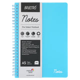 BRUSTRO, One Subject Notebook | A5 | 70 Gsm | 80 Page.