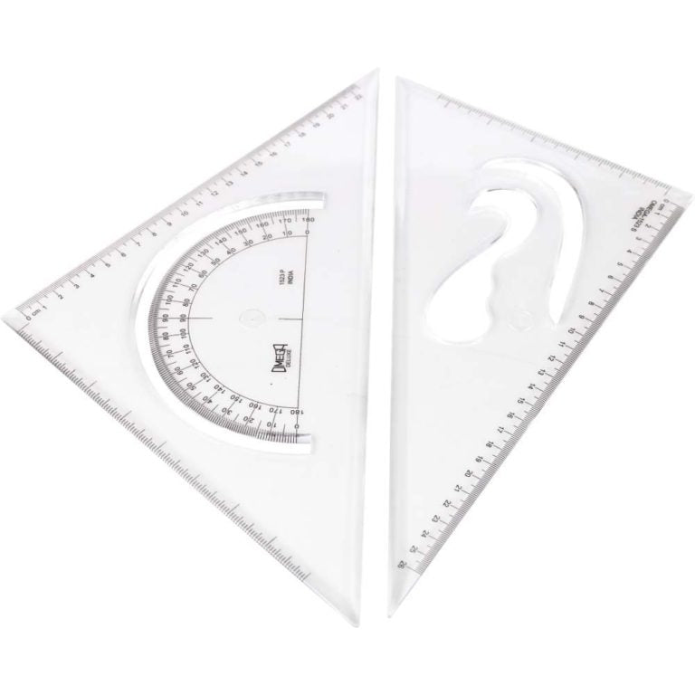 OMEGA, Set Square - Deluxe | 25 x 30 cm.