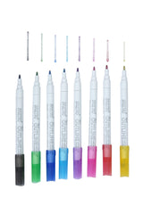 BRUSTRO, Metallic Marker | Set Of 8.