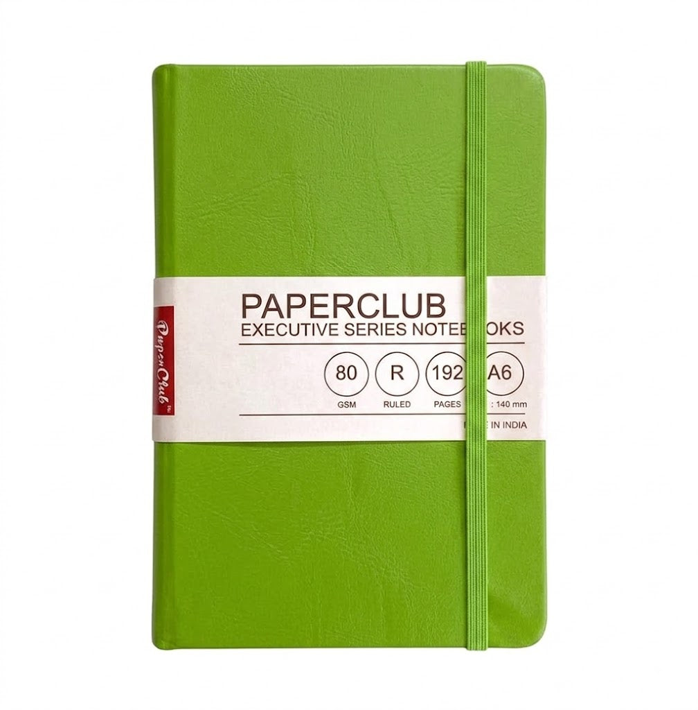 PAPERCLUB,  NoteBook - Executive Series | Ruled | A6 | 192 Pages | 80 gsm.