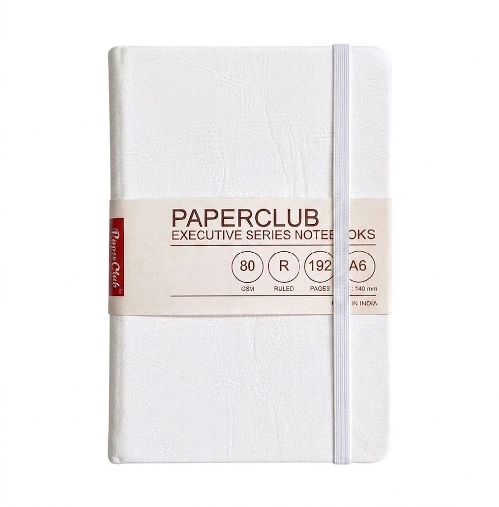 PAPERCLUB,  NoteBook - Executive Series | Ruled | A6 | 192 Pages | 80 gsm.