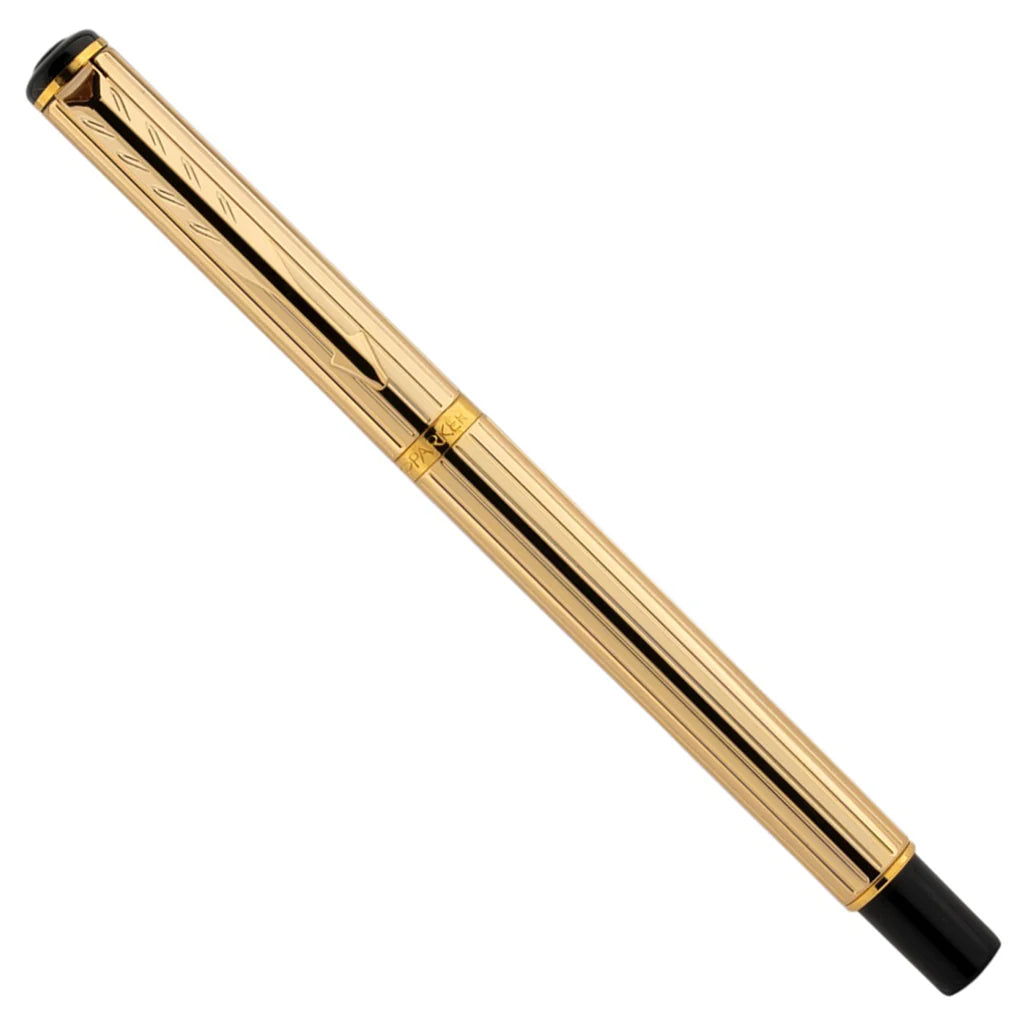 PARKER, Ballpoint Pen - RIALTO | Gold | Gold Trim.