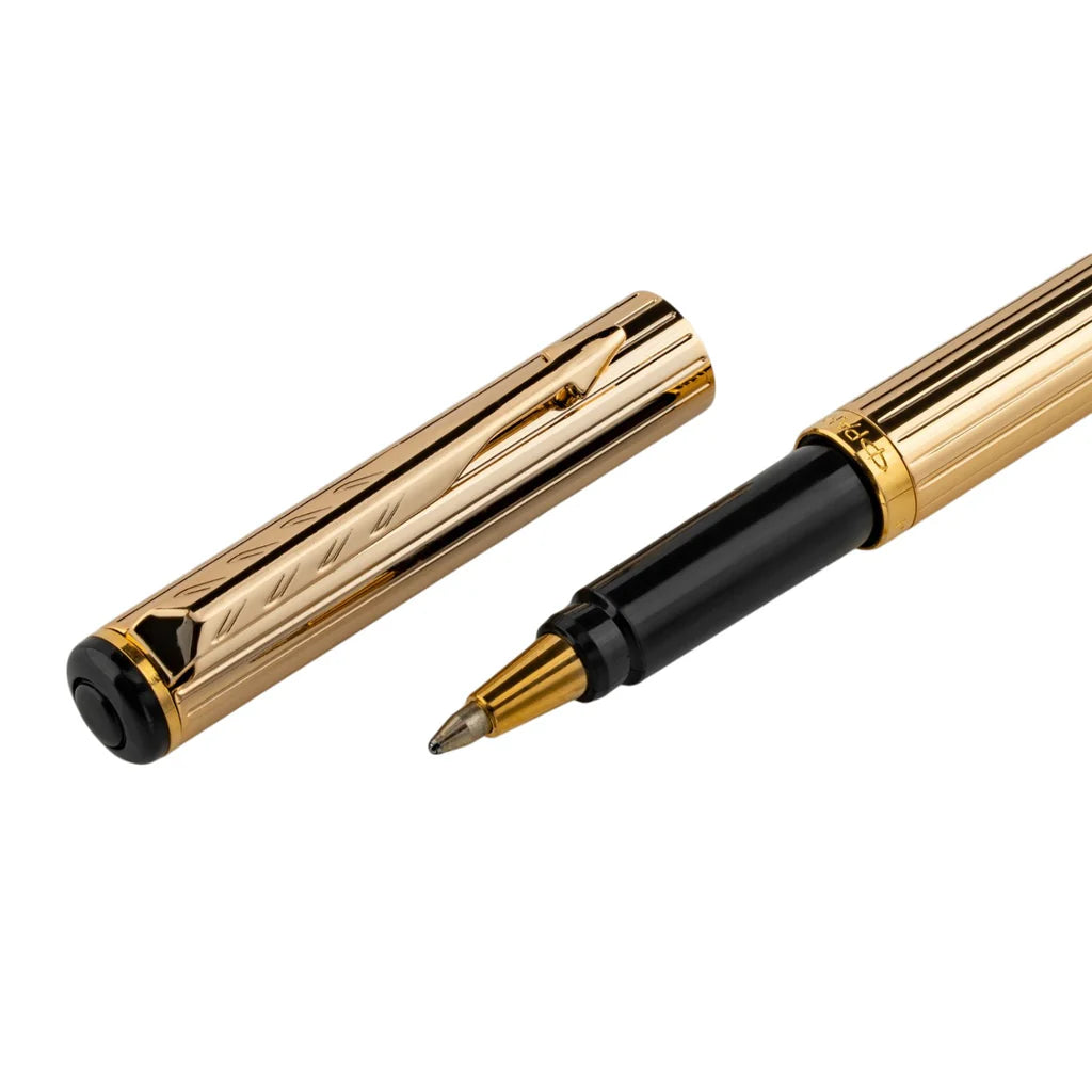 PARKER, Ballpoint Pen - RIALTO | Gold | Gold Trim.