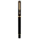 PARKER, Ballpoint Pen - RIALTO | Matte Black | Gold Trim.