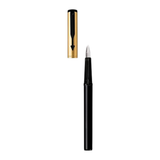 PARKER, Fountain Pen - BETA Premium | Black Trim | With Ink Bottle.