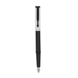 PARKER, Fountain Pen - BETA Premium | Black Trim | With Ink Bottle.