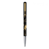 PARKER, Rollerball Pen - VECTOR Timecheck | Gold Trim | Medium.
