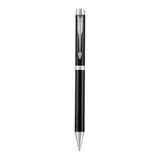 PARKER, Ballpoint Pen - FOLIO | Black | Chrome Trim.