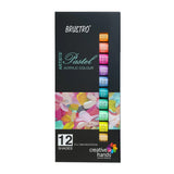 BRUSTRO, Acrylic Pastel Colour set - Artists | 12shades | 12ml.