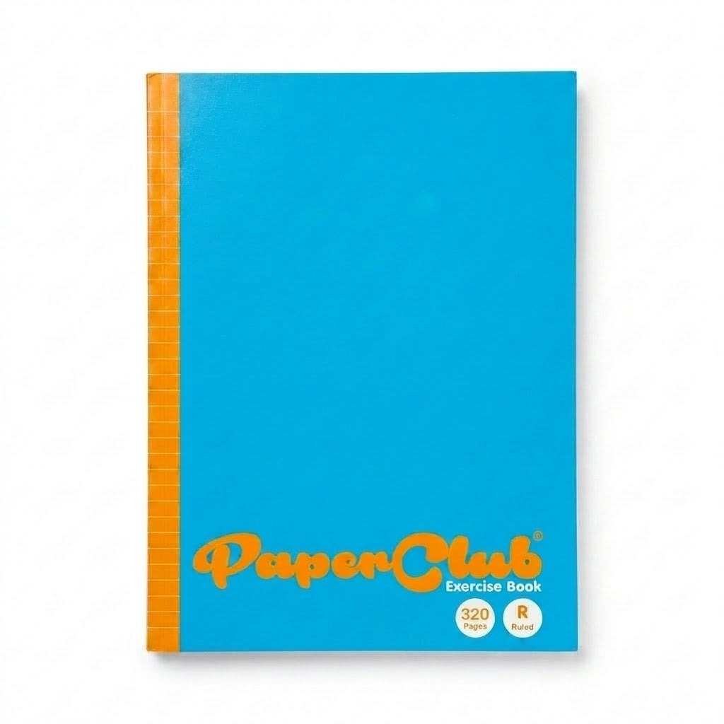 PAPERCLUB, Exercise Book - A4 | Ruled | 320 Pages.