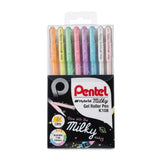 PENTEL, Rollerball Pen - Hybrid | Milky Gel | Mix Colour.