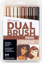 TOMBOW, Brush Pen - Dual | Set of 10.