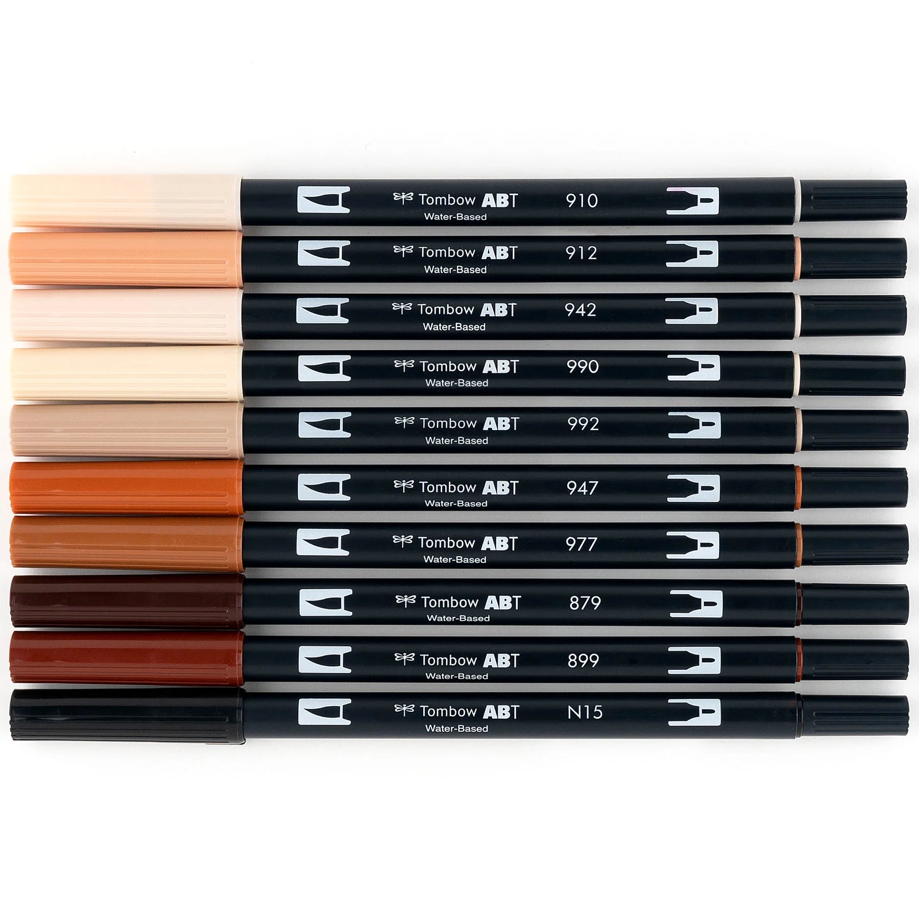 TOMBOW, Brush Pen - Dual | Set of 10.