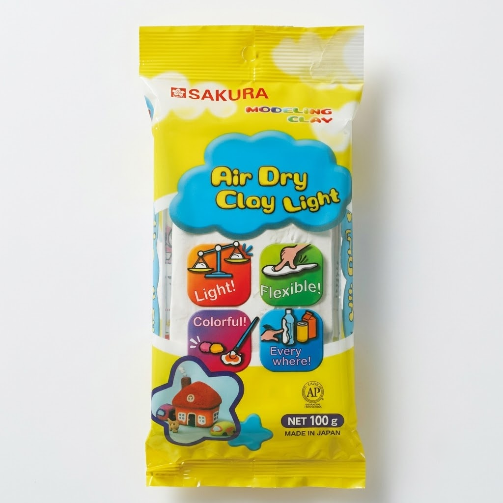 SAKURA, Clay - Air Dry | White | 100g.
