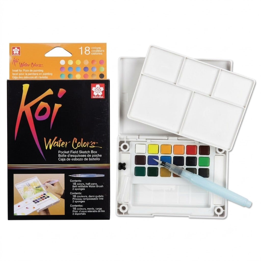 SAKURA, Water Colour | KOI | Box.