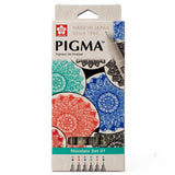 SAKURA, Pigment Fineliner | PIGMA | Mandala-1 | Set of 6.