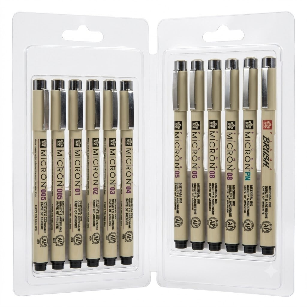 SAKURA, Fineliner Pen - PIGMA MICRON | Set of 12.