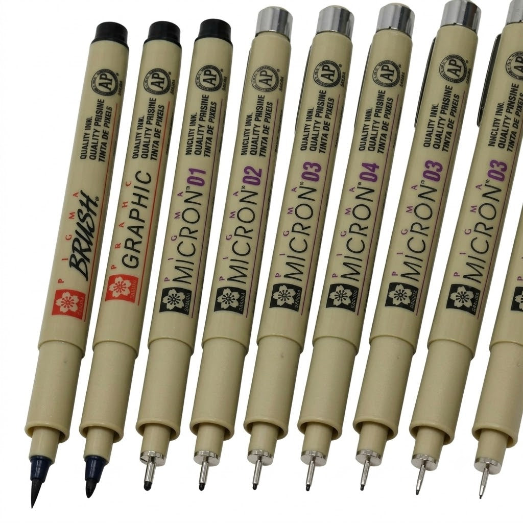 SAKURA, Fineliner Pen - PIGMA MICRON | Set of 12.