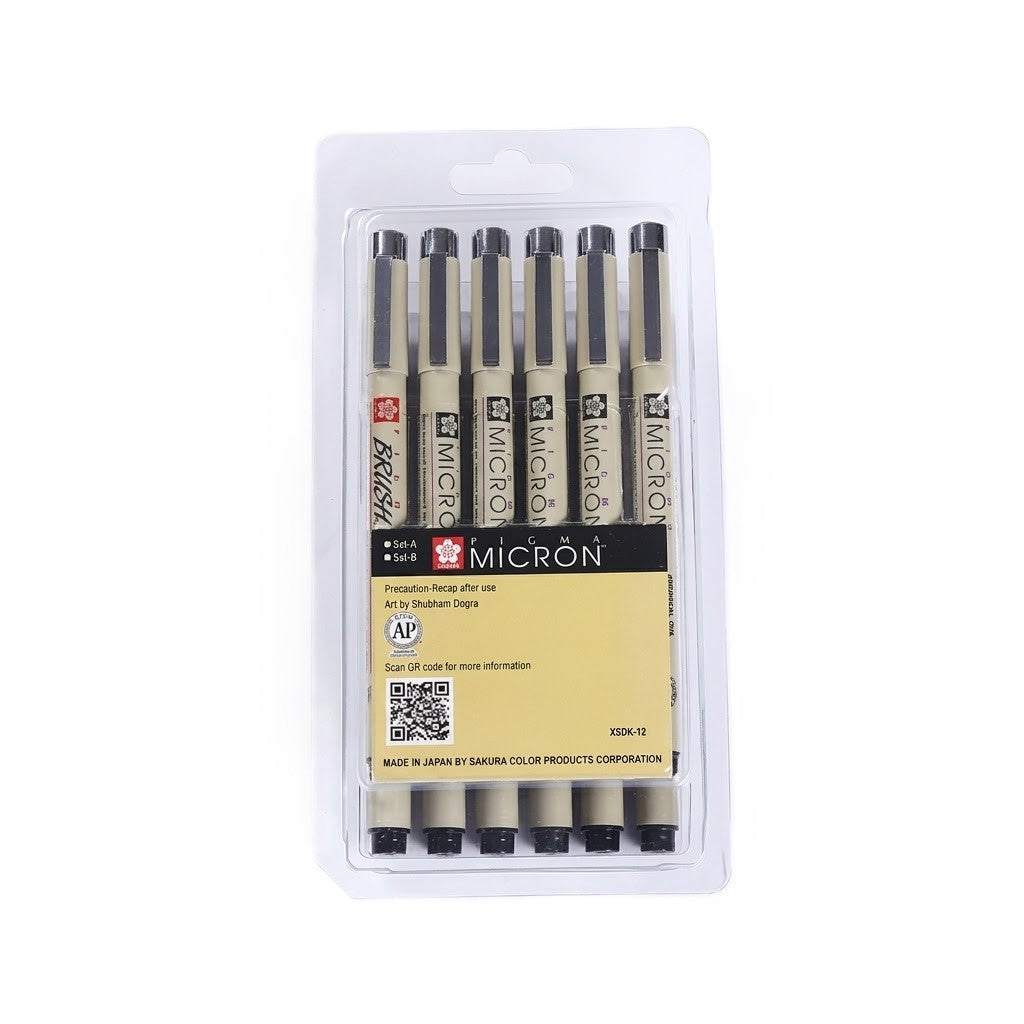 SAKURA, Fineliner Pen - PIGMA MICRON | Set of 12.