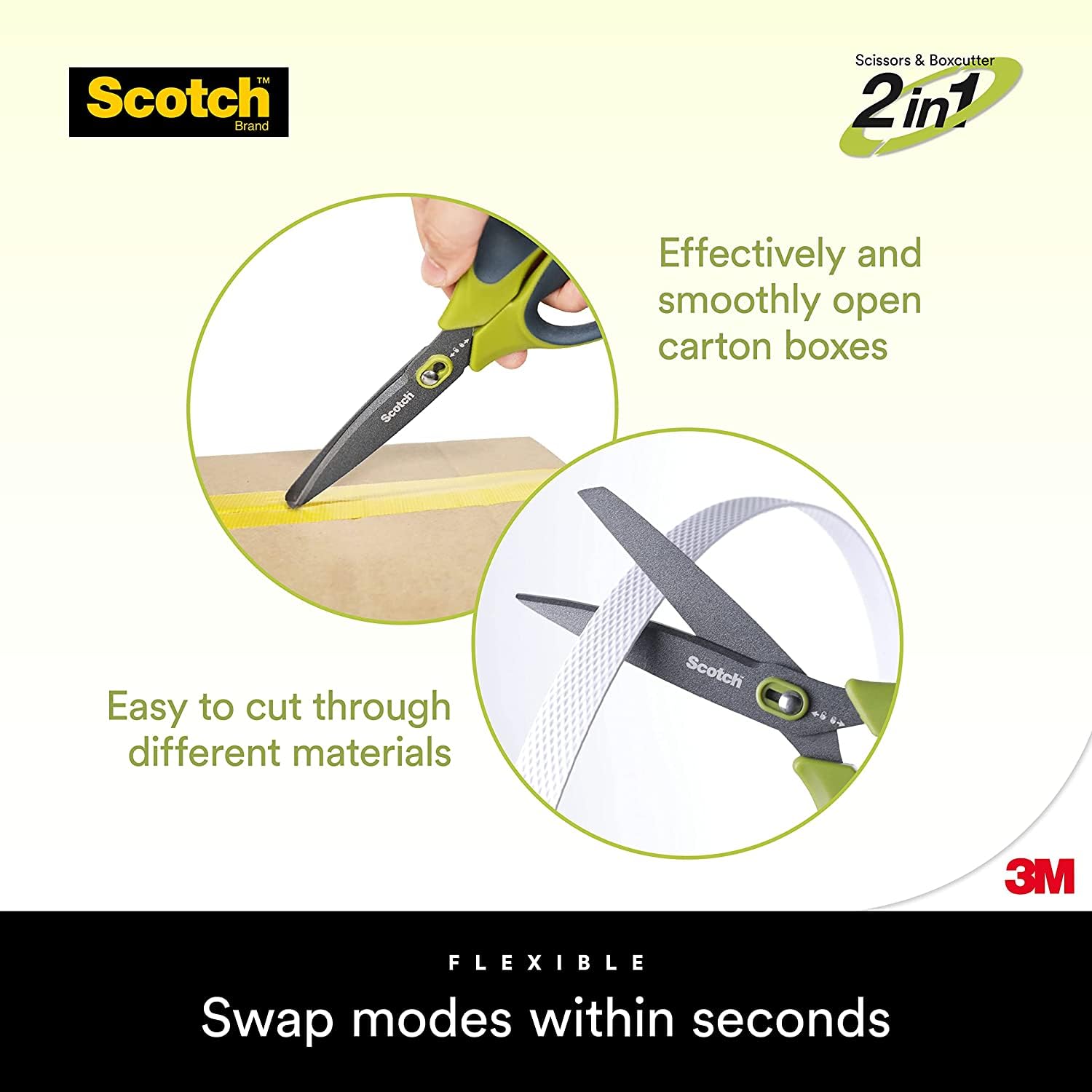 3M, Scissors - Non Stick | 7 inch.