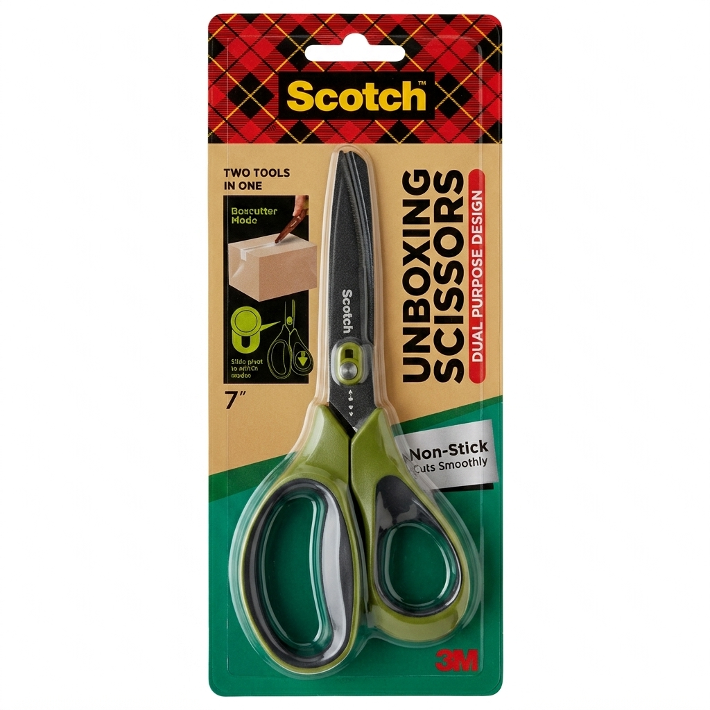 3M, Scissors - Non Stick | 7 inch.