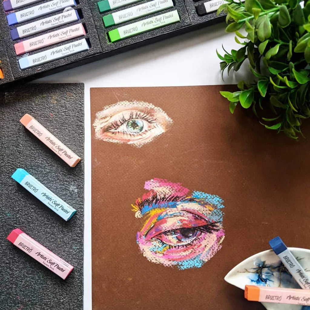BRUSTRO, Soft Pastels - Artists | 24 Shades.