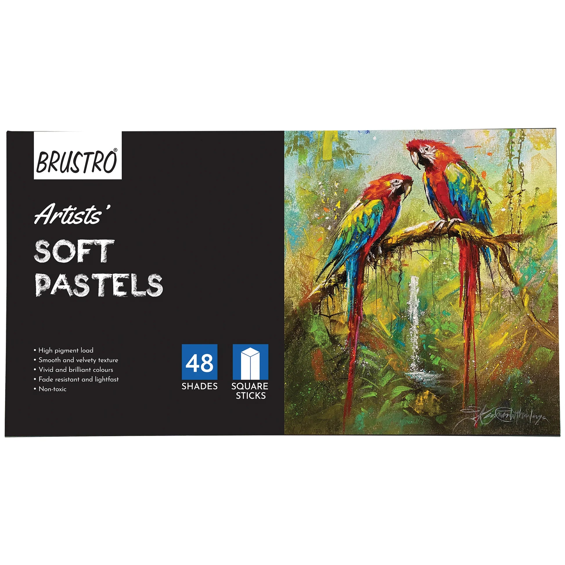 BRUSTRO, Soft Pastels - Artists | 48 Shades.
